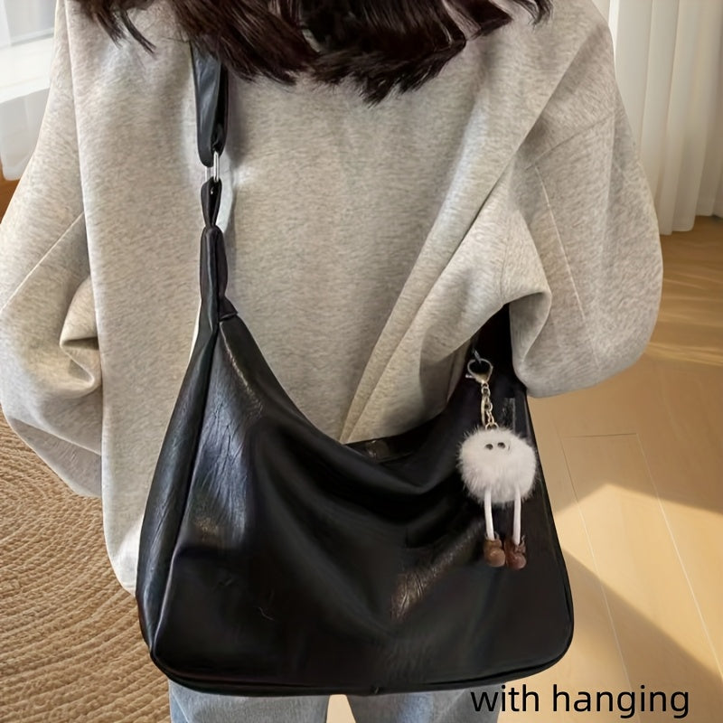 Structured Crossbody Bag for Women Large Capacity for Work Travel Everyday