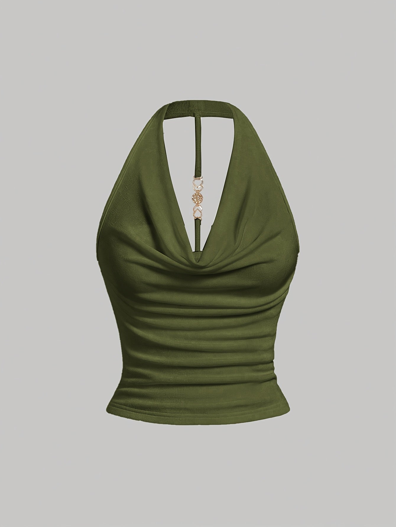 Halter Neck Vest Top by Maisonvirelle