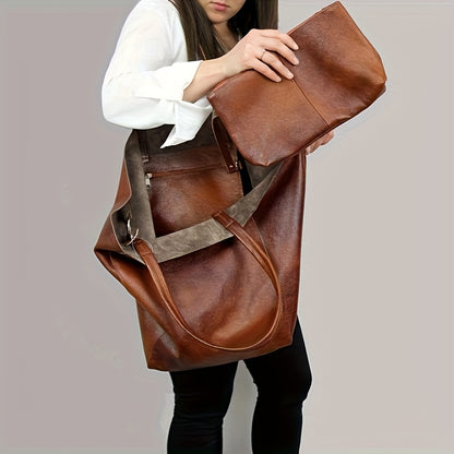 Tote Bag for Women Large Soft Shoulder Bag for Work Travel Everyday Carry