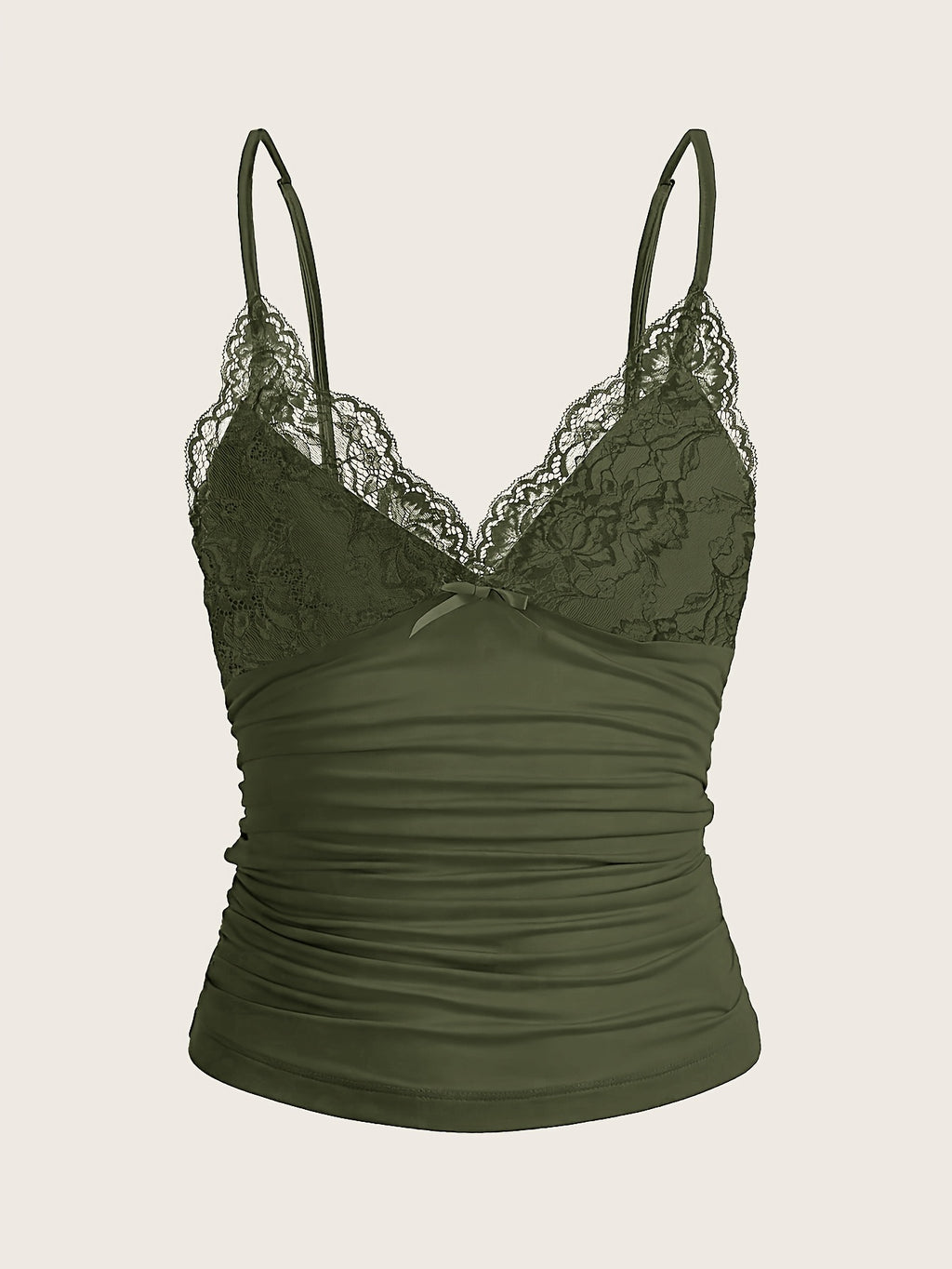 Pleated Strapless Lace Top by Maisonvirelle
