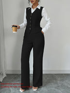 Tailored Wide-Leg Set by Maisonvirelle