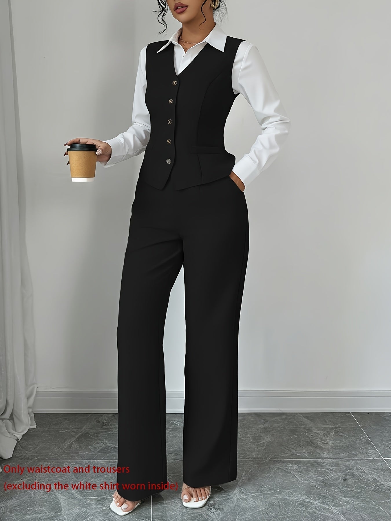 Tailored Wide-Leg Set by Maisonvirelle