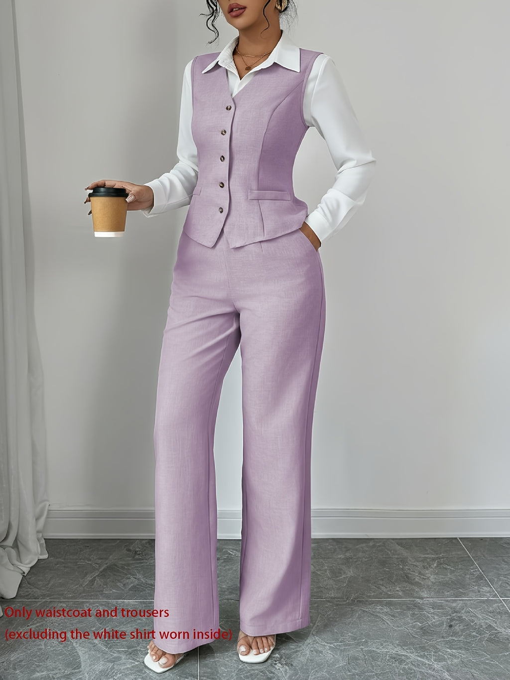 Tailored Wide-Leg Set by Maisonvirelle
