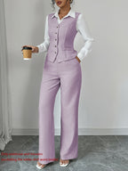 Tailored Wide-Leg Set by Maisonvirelle