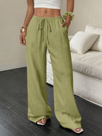 Tie-Waist Trouser Set by Maisonvirelle