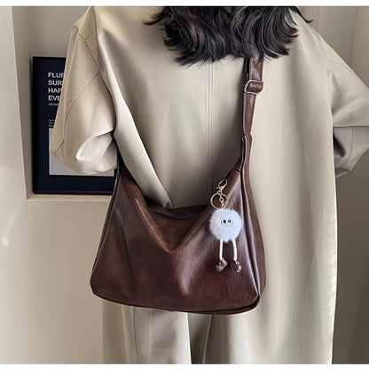 Crossbody Bag for Women Vintage Large Capacity Shoulder Tote for Work Travel Everyday