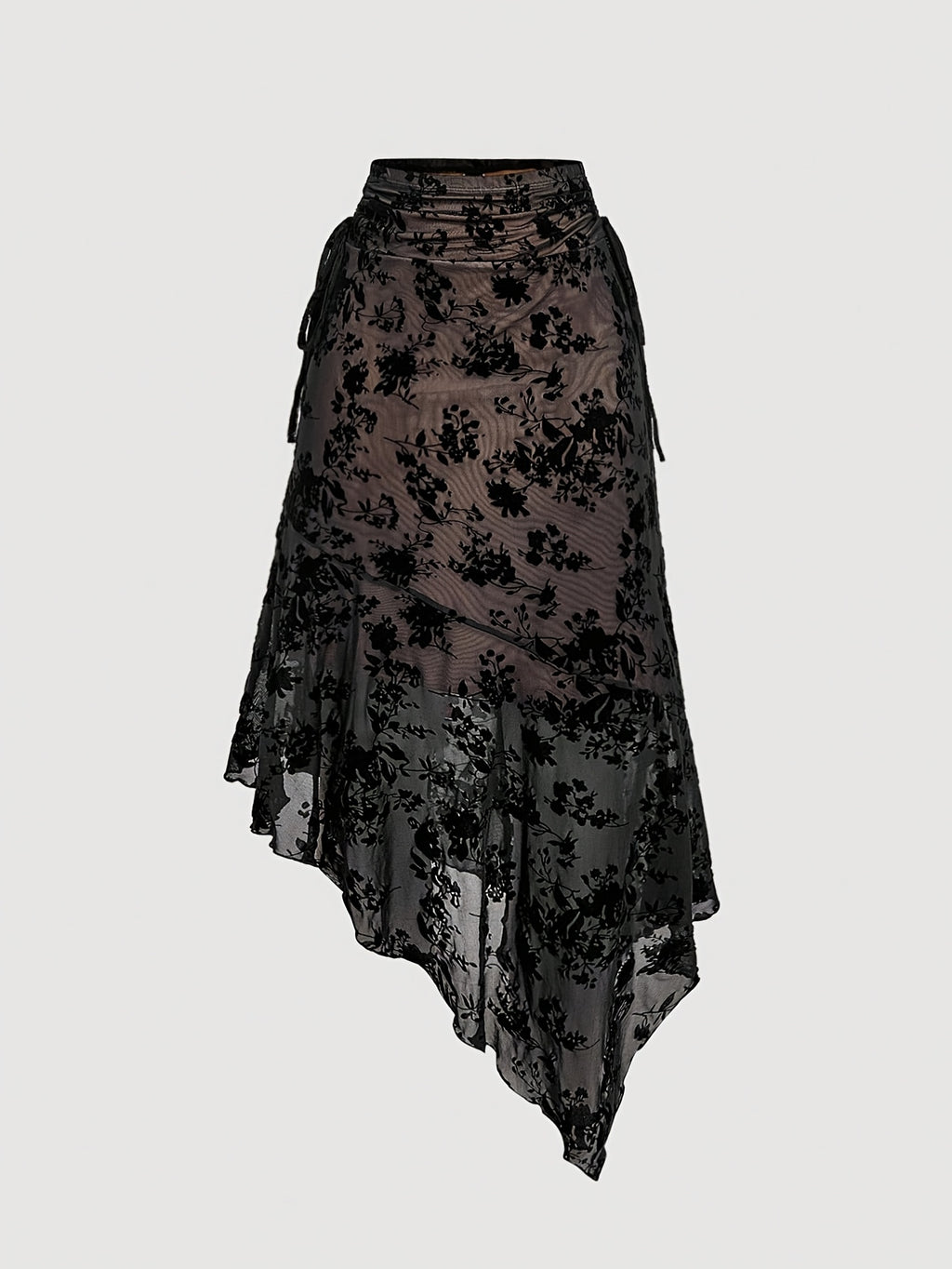 Bow Asymmetric Skirt by Maisonvirelle