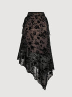 Bow Asymmetric Skirt by Maisonvirelle