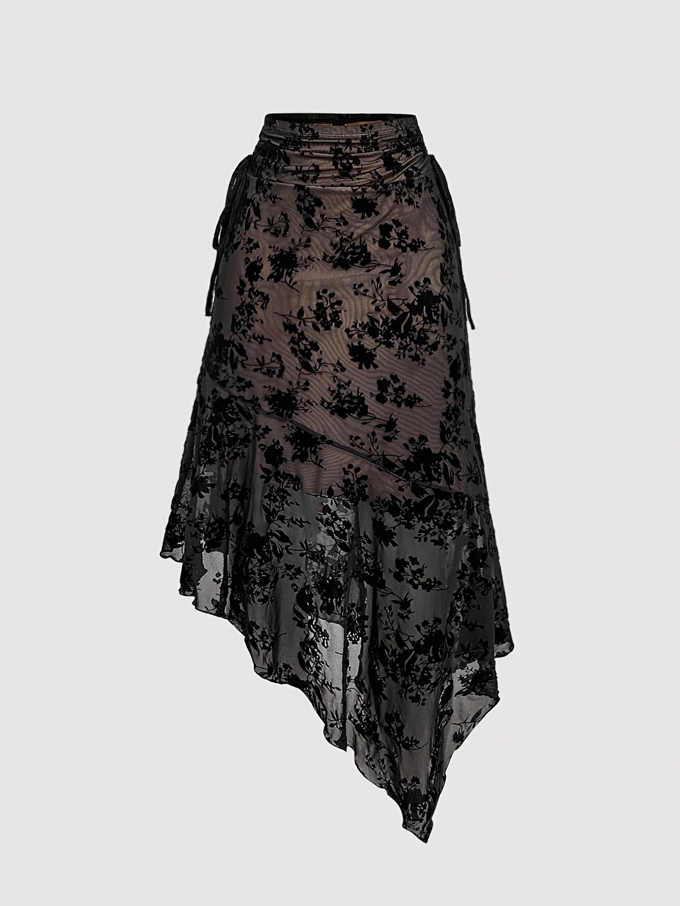 Bow Asymmetric Skirt by Maisonvirelle