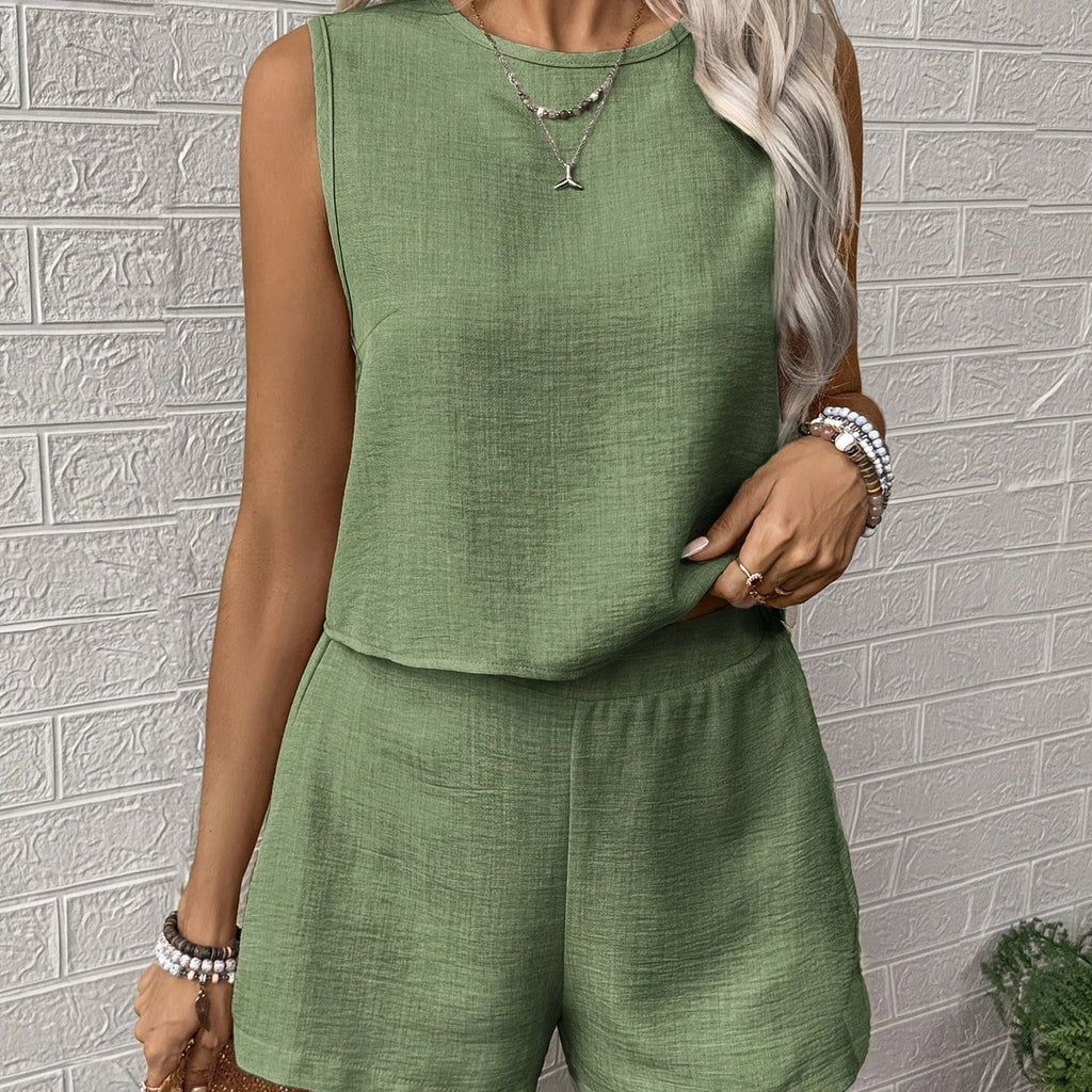 Tank & Shorts Set by Maisonvirelle