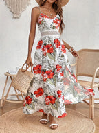 Floral Spaghetti Strap Dress by Maisonvirelle