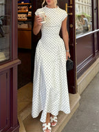 Polka Dot Waist Dress by Maisonvirelle