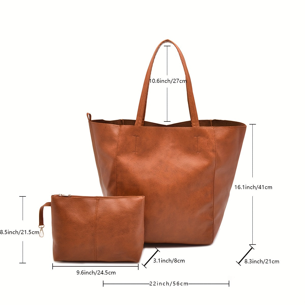 Tote Bag for Women Large Soft Shoulder Bag for Work Travel Everyday Carry