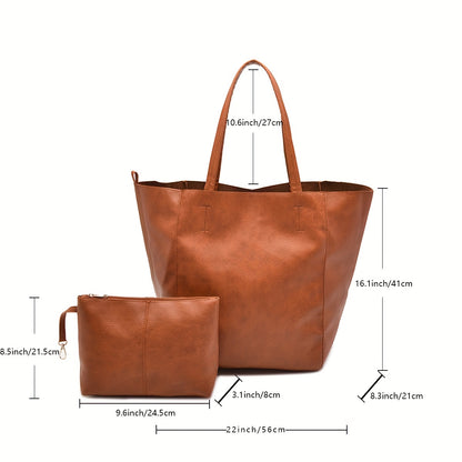 Tote Bag for Women Large Soft Shoulder Bag for Work Travel Everyday Carry