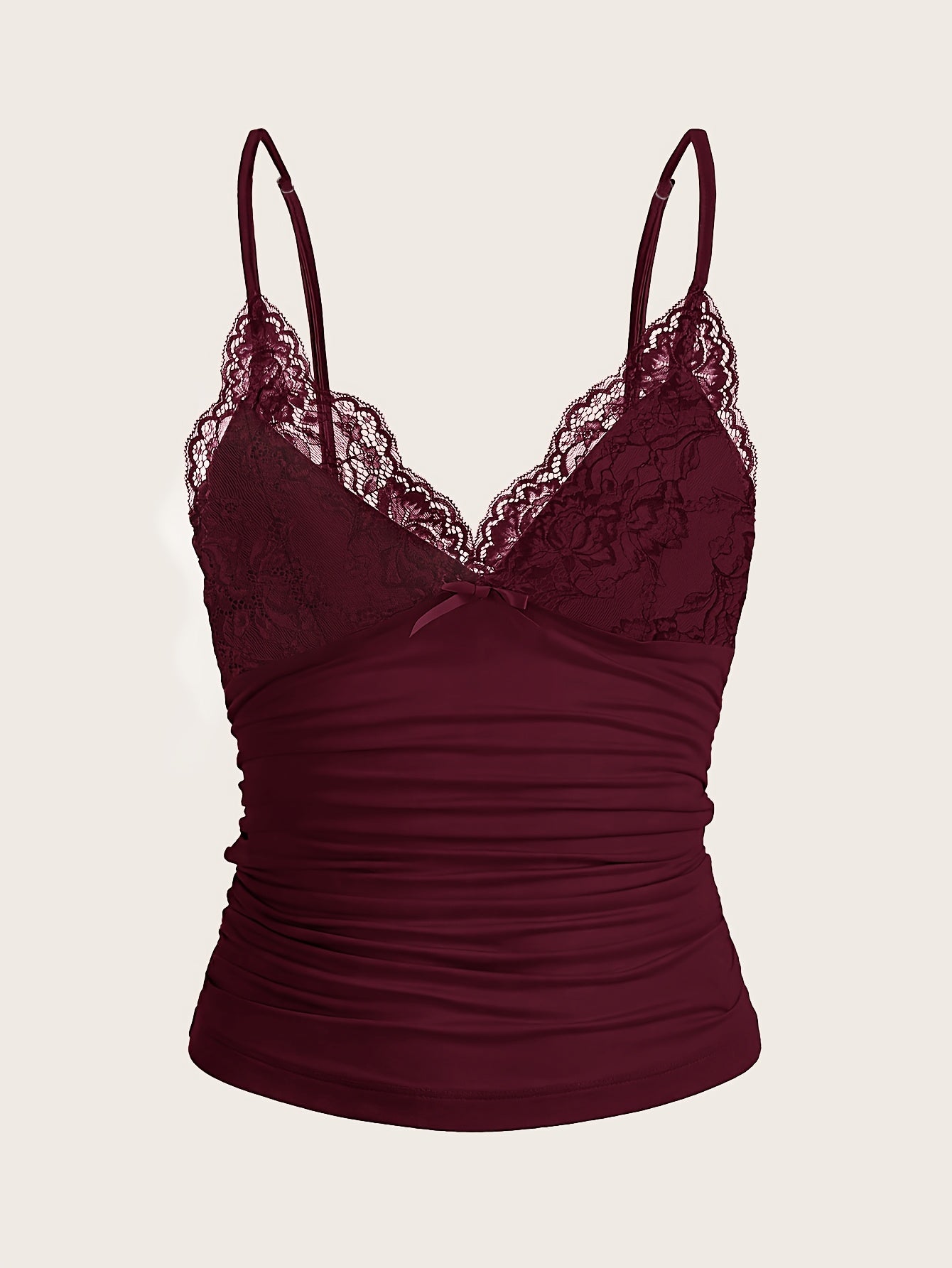 Strapless Ruffle Lace Top by Maisonvirelle