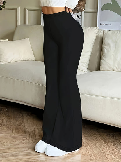 Flared Trousers for Women High Waist Dress Pants for Office Smart Casual Outfits