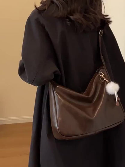 Crossbody Bag for Women Vintage Large Capacity Shoulder Tote for Work Travel Everyday