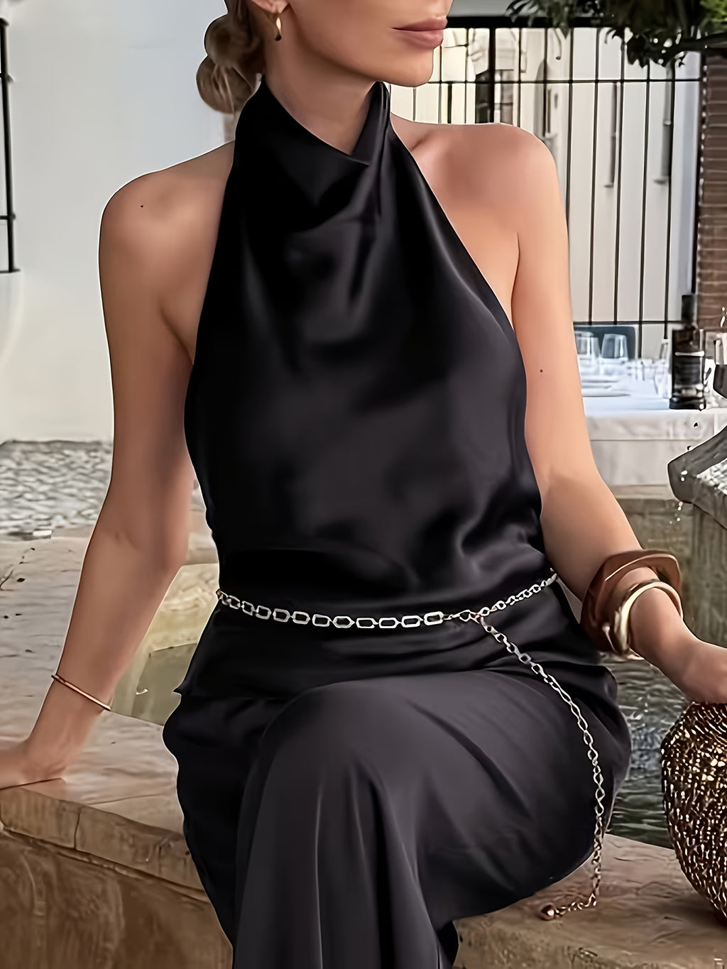 Satin Camisole Top by Maisonvirelle