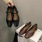 Chunky Mary Jane Flats by Maisonvirelle