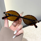Round Frame Sunglasses by Maisonvirelle