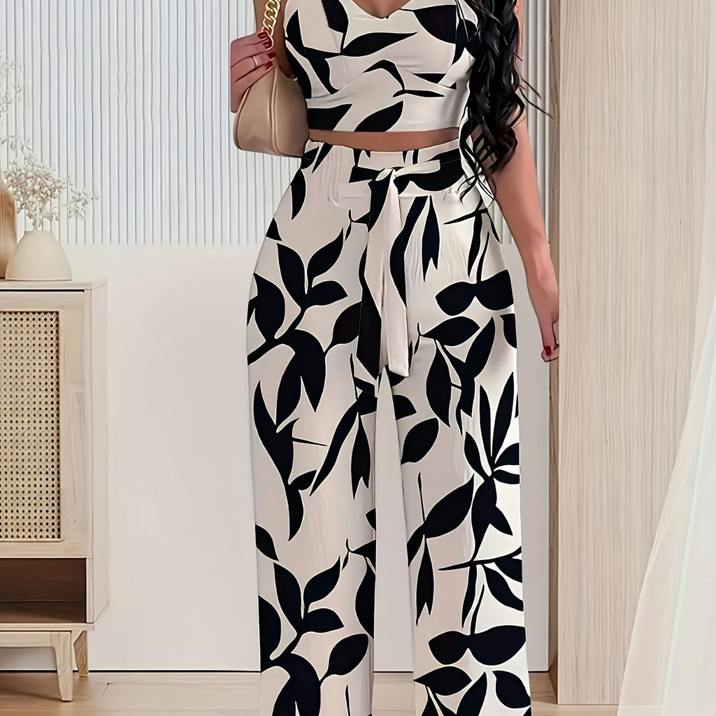 Front-Knot Cami Set by Maisonvirelle