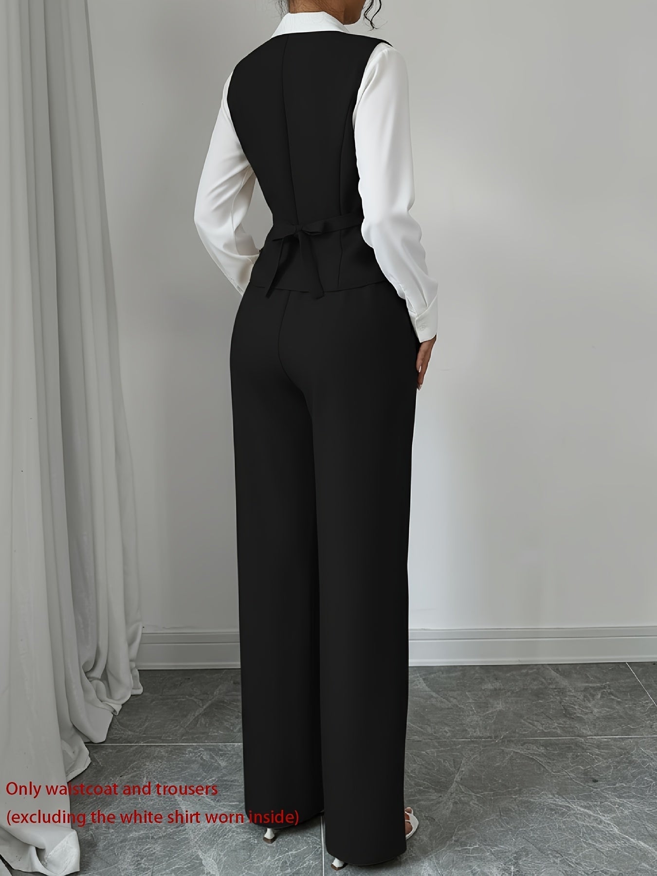 Tailored Wide-Leg Set by Maisonvirelle