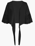 Crochet Tie-Front Shrug by Maisonvirelle