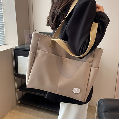 Tote Bag for Women Large Capacity Zipper Crossbody Shoulder Bag for Daily Use