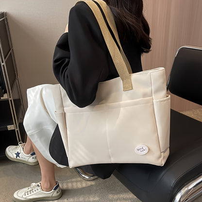 Tote Bag for Women Large Capacity Zipper Crossbody Shoulder Bag for Daily Use
