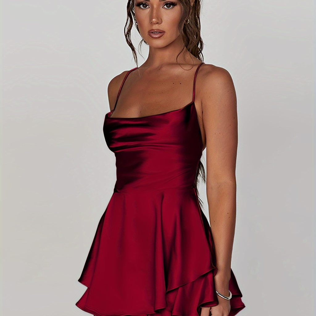 Ruched Halter Dress by Maisonvirelle