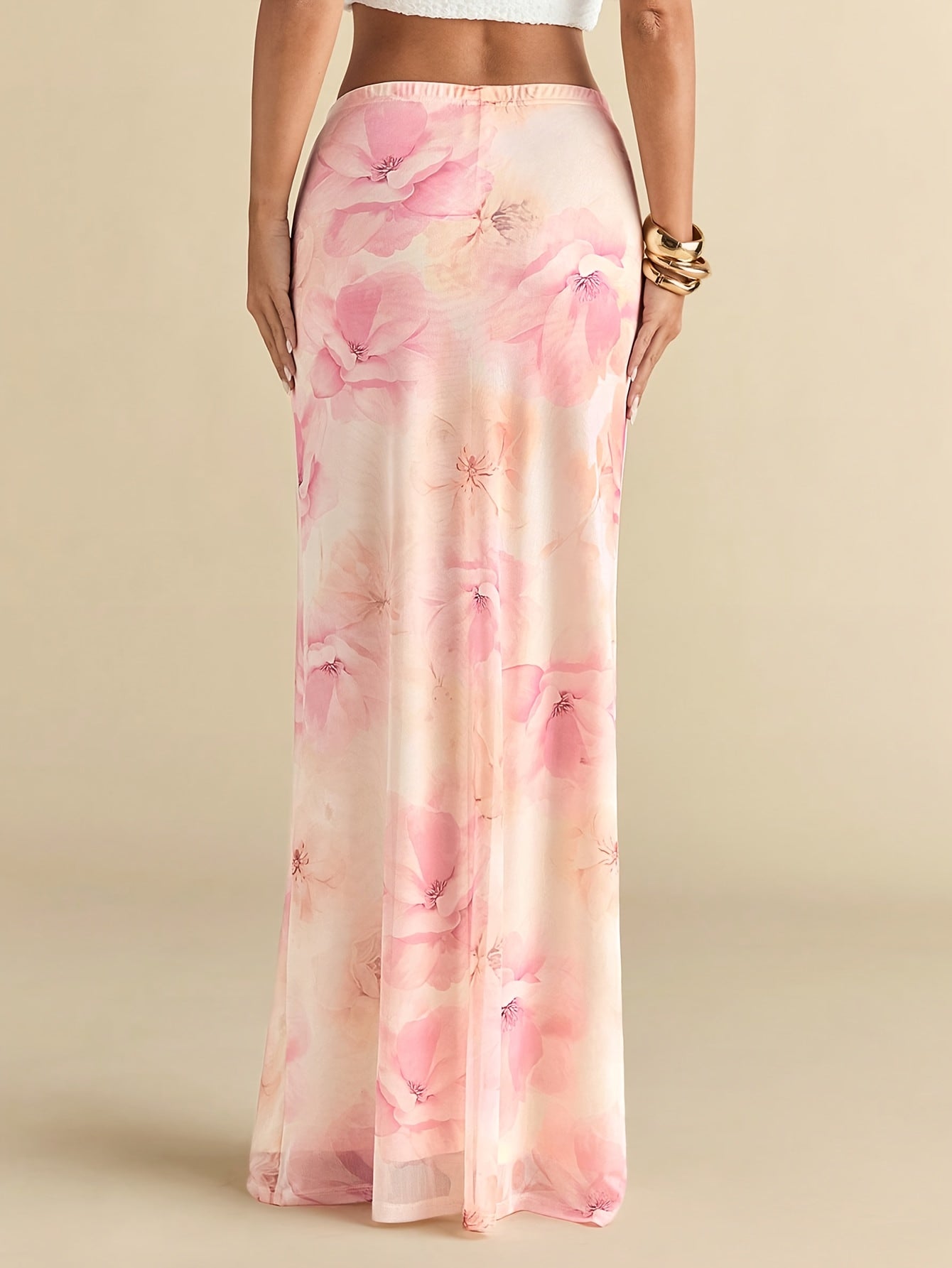 Printed Maxi Skirt by Maisonvirelle