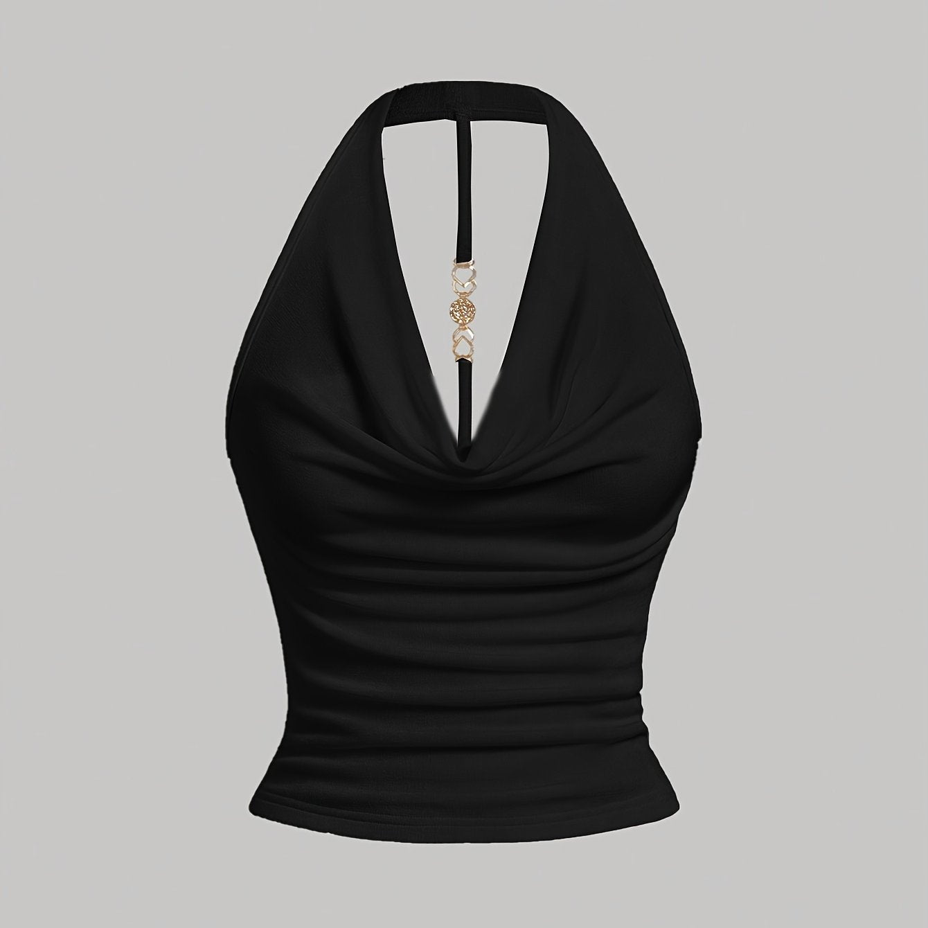 Halter Neck Vest Top by Maisonvirelle
