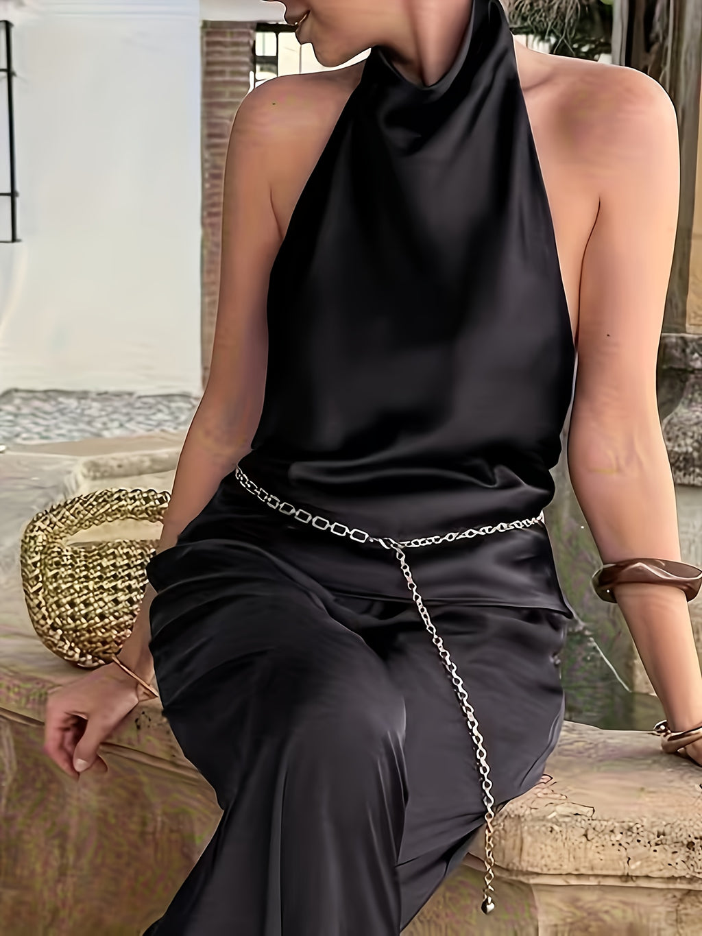 Satin Camisole Top by Maisonvirelle