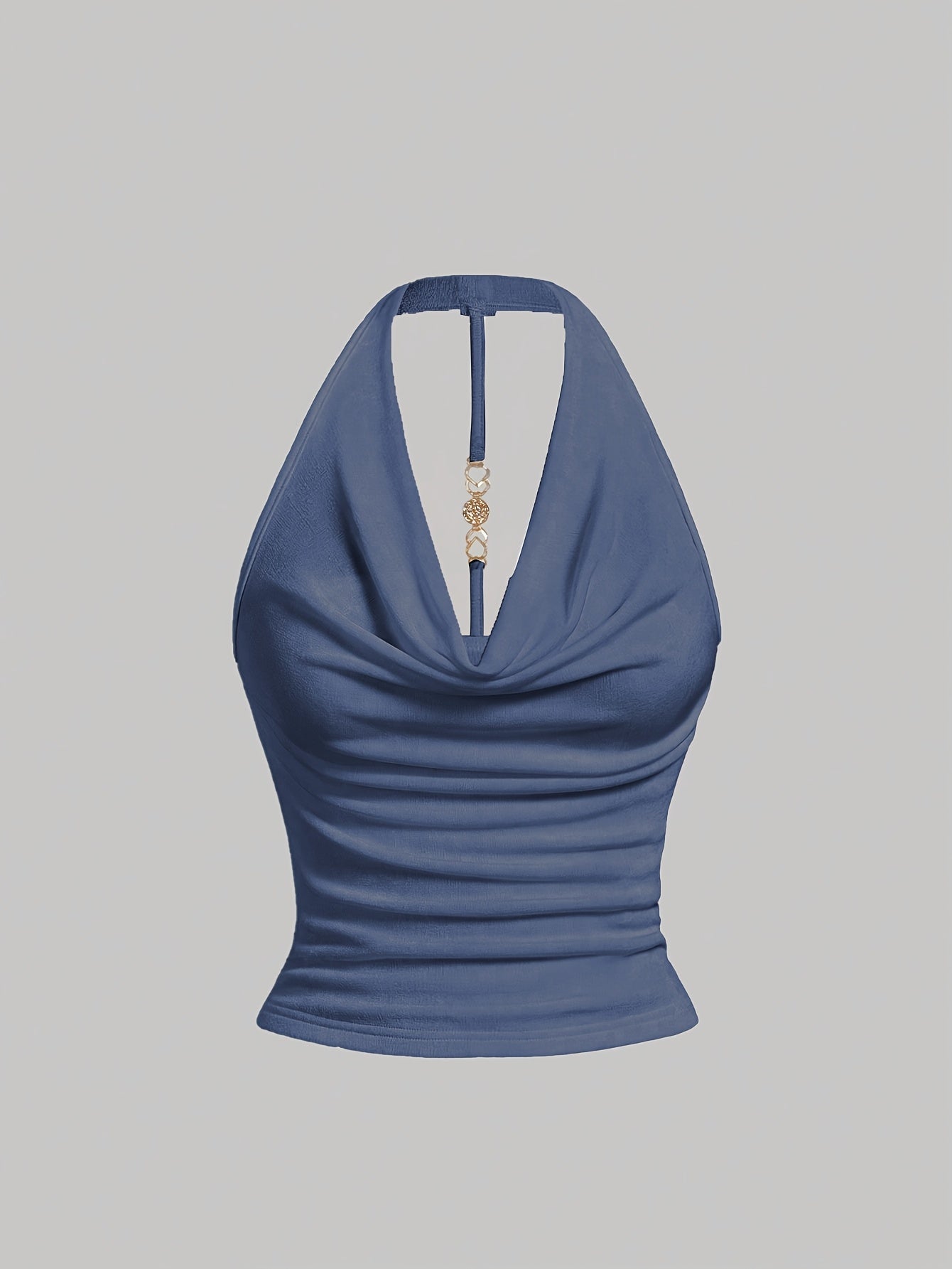 Halter Neck Vest Top by Maisonvirelle
