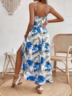 Floral Spaghetti Strap Dress by Maisonvirelle