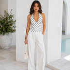 Polka Dot Halter Top