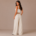 Linen Drawstring Trousers