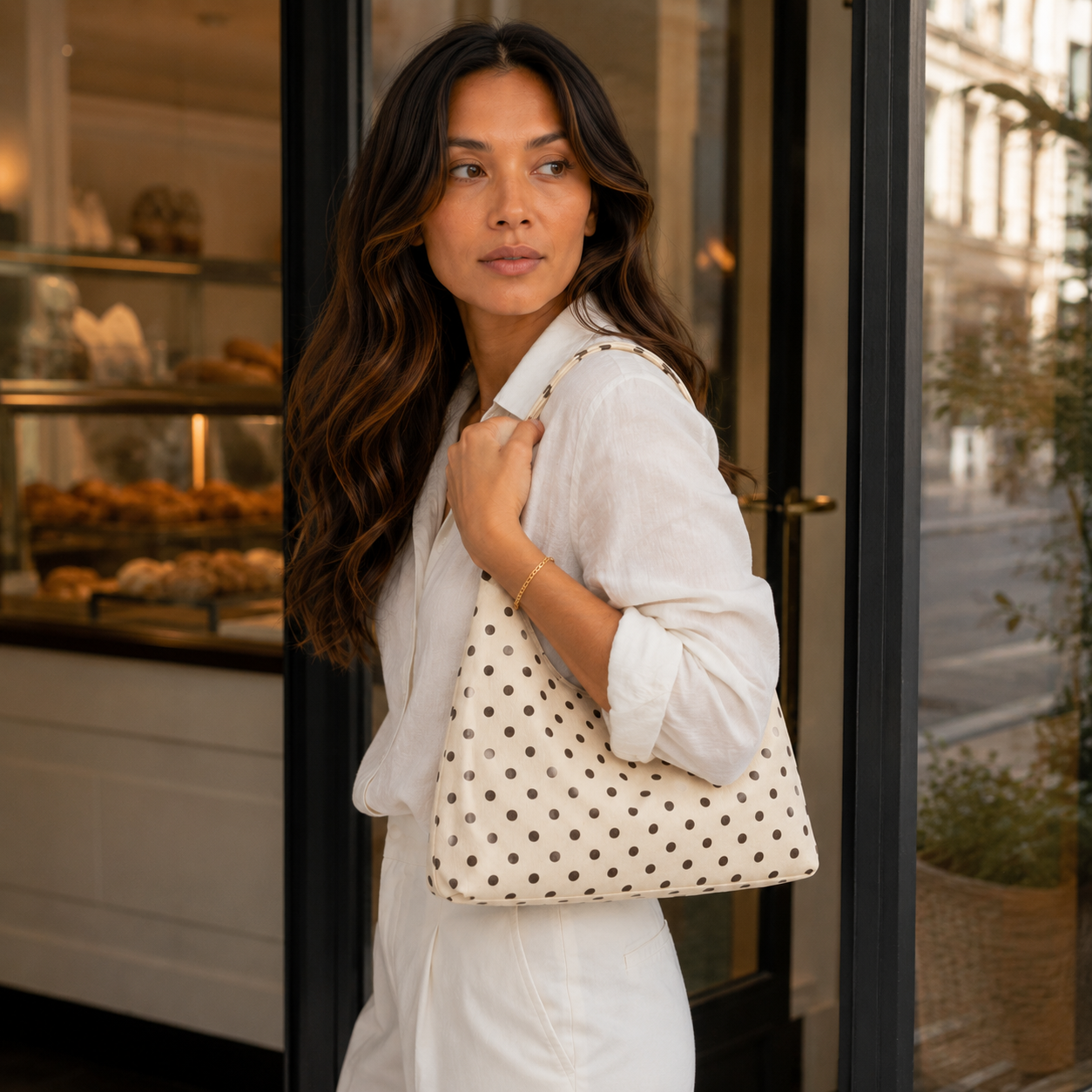Polka Dot Tote Bag