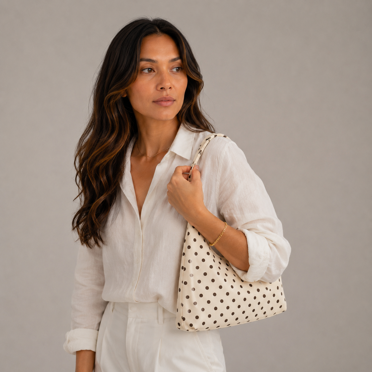 Polka Dot Tote Bag