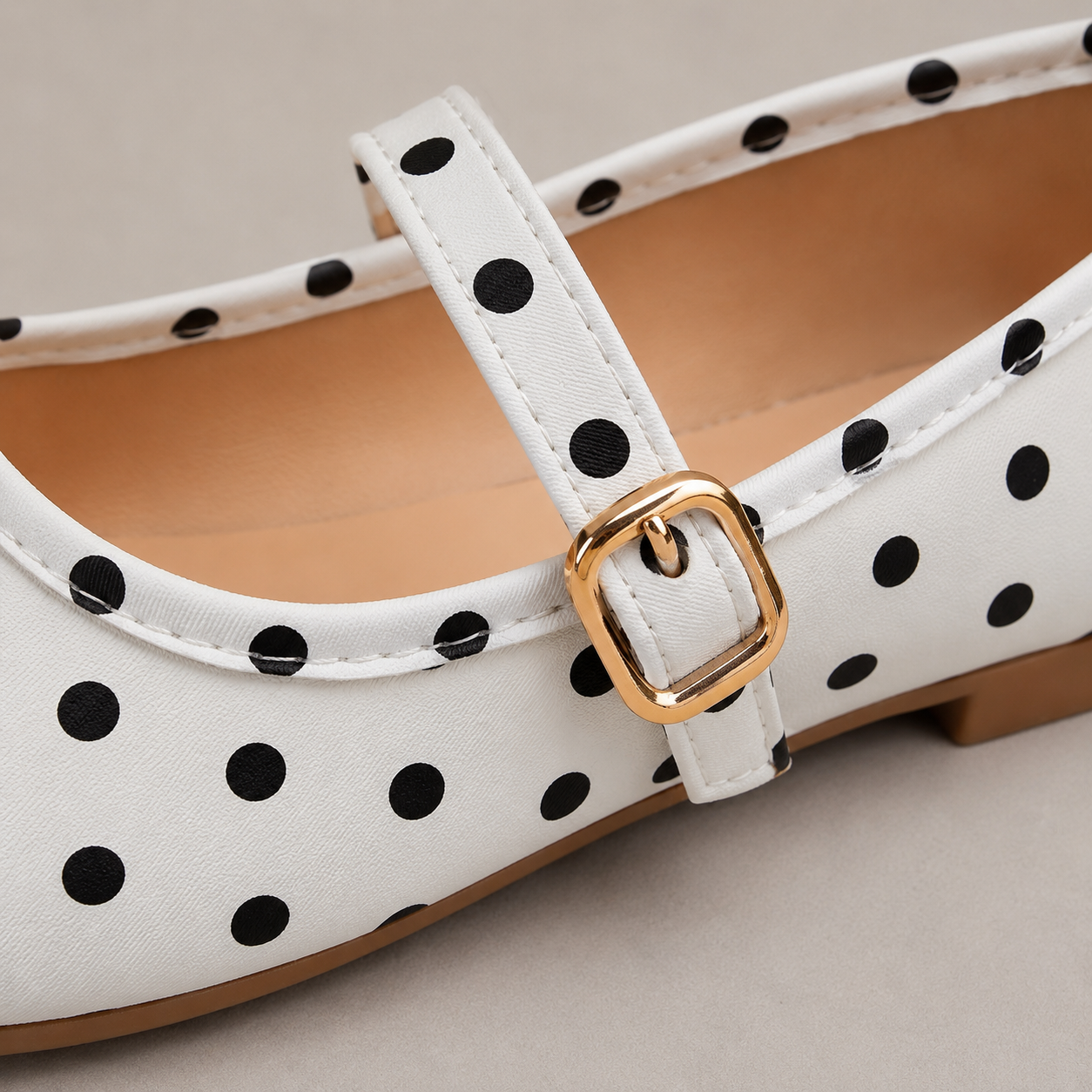 Polka Dot Mary Janes