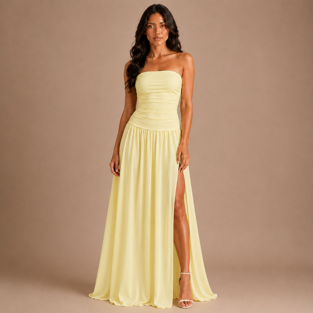 Butter Yellow Maxi Dress