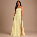 Butter Yellow Maxi Dress