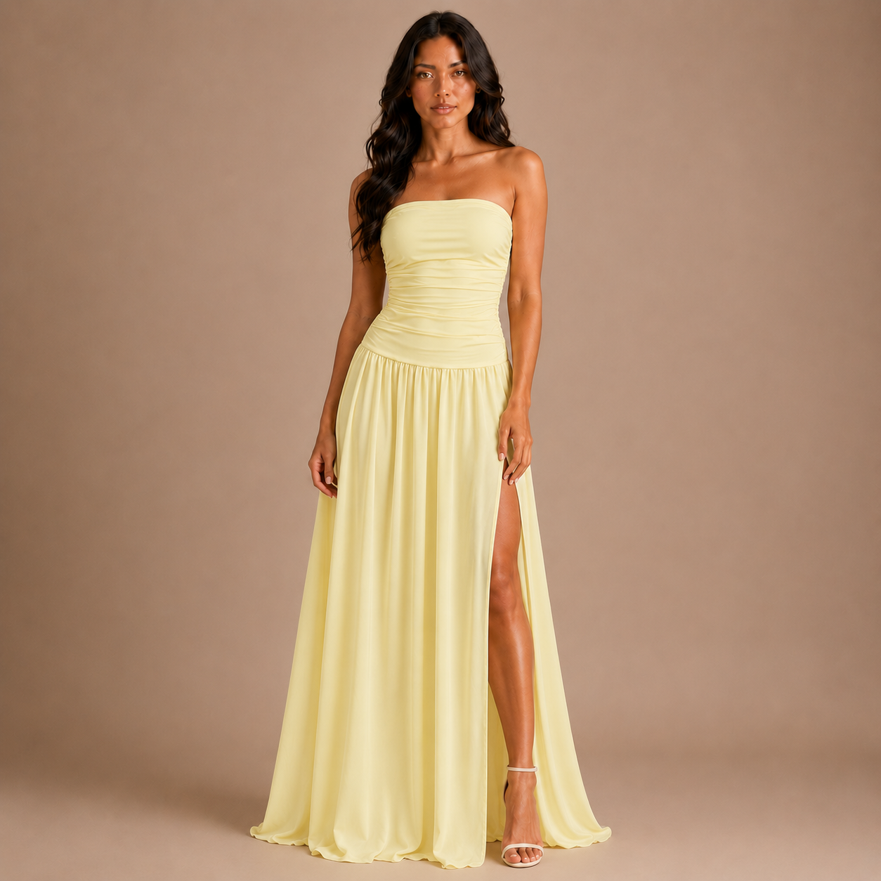 Butter Yellow Maxi Dress
