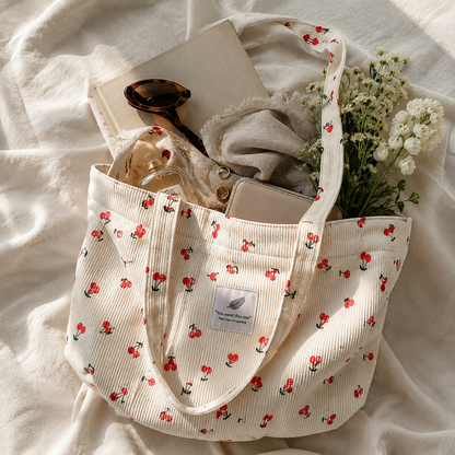 Tote Bag for Women Minimal Shoulder Carryall for Office Travel Everyday