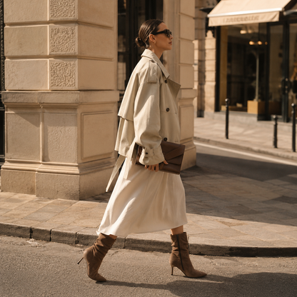 Black Ankle Boots for Women Pointed Toe Side Zip Boots for Office Autumn Winter
