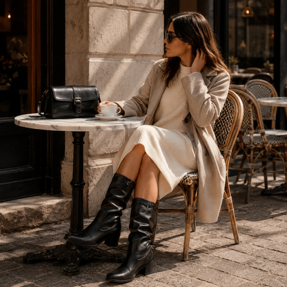 Ankle Boots for Women Pointed Toe Side Zip Boots for Office Autumn Winter