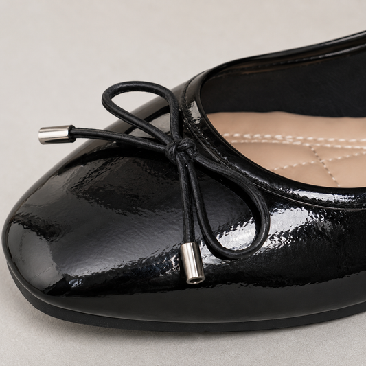 Ballet Flats for Women Square Toe Cushioned Slip On Shoes for Work Travel Everyday