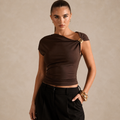 Asymmetric Off-Shoulder Top