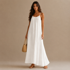 Backless Holiday Maxi Dress