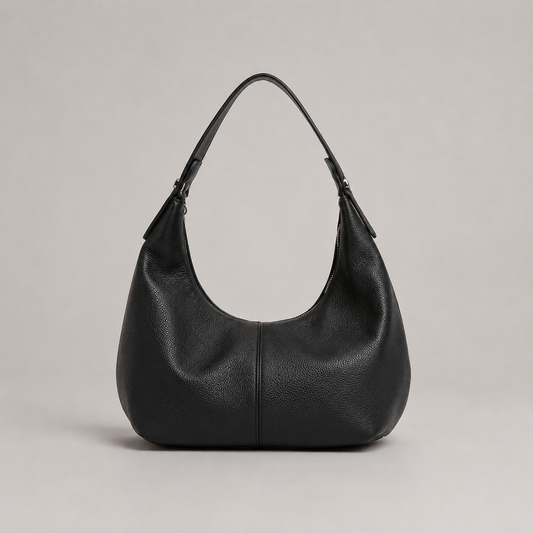 Structured Dumpling Bag for Women Large Capacity Shoulder Strap for Work Travel Everyday